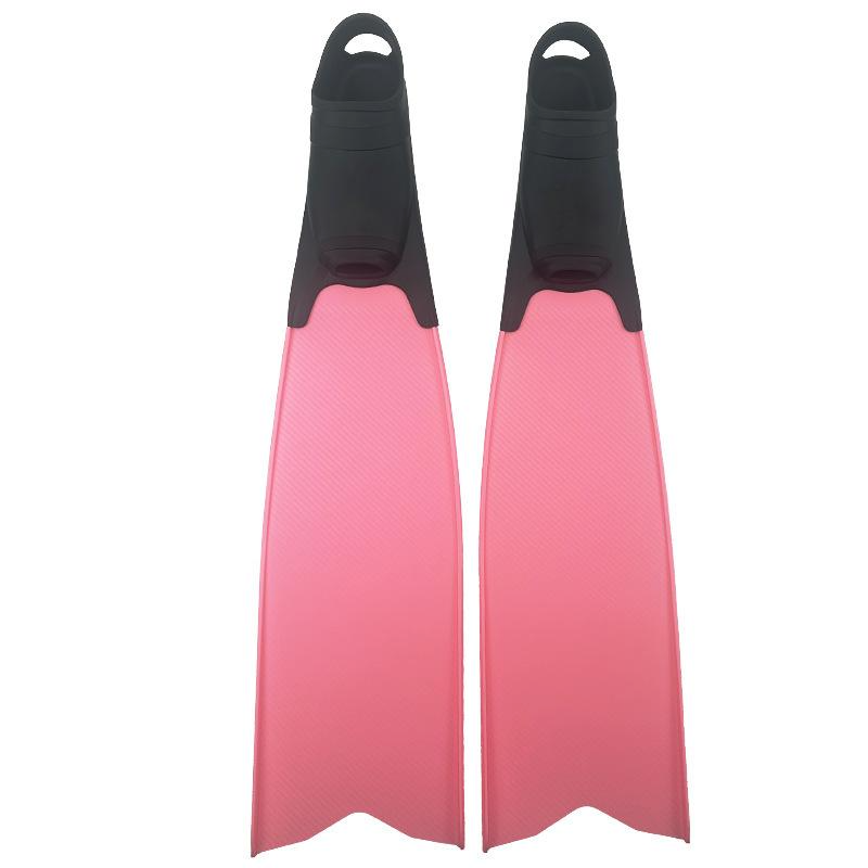 Free diving fins Long fins for deep diving pure carbon fiber free diving fins