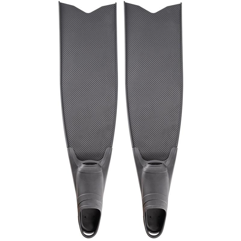 Free diving fins Long fins for deep diving pure carbon fiber free diving fins